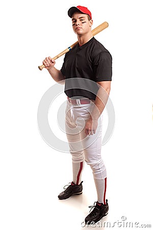 Baseball Player Stock Photo