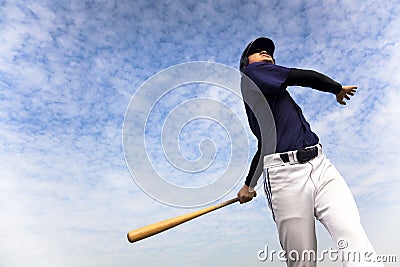 Baseball player Stock Photo