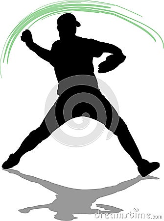 Baseball Player Stock Photo