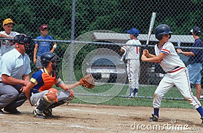 Baseball player batting Editorial Stock Photo