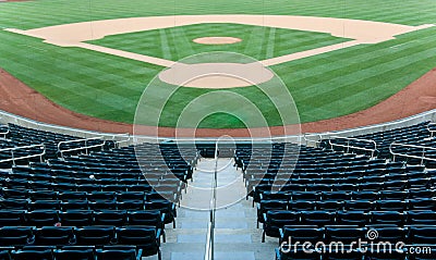 Baseball Stadium Stock Photo