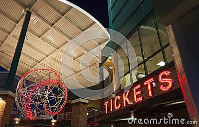 Baseball Tickets Stock Photo