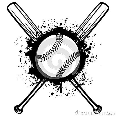 Baseball 2 Vector Illustration