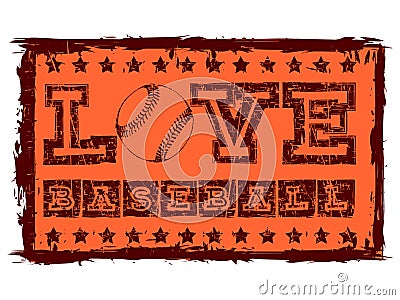 Baseball Vector Illustration