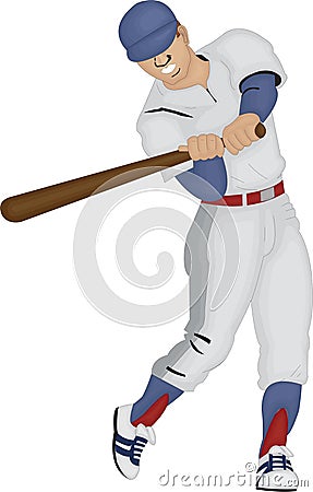 Baseballer Stock Photo