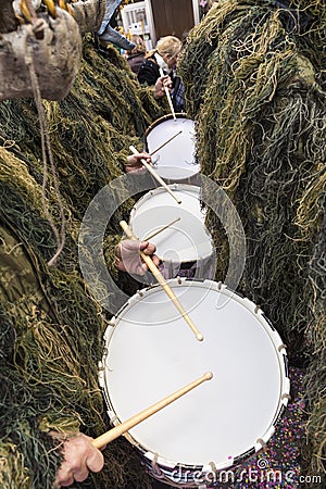 Basel carnival 2017 Editorial Stock Photo