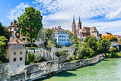 Basel, Switzerland. Editorial Stock Photo