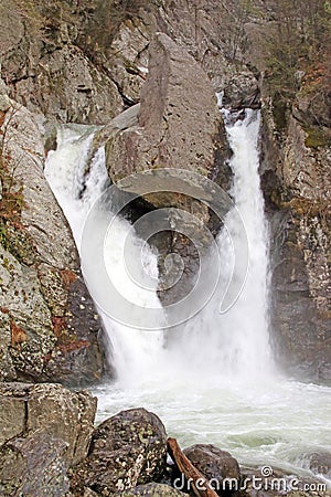 Bash Bish Falls in Spring Stock Photo
