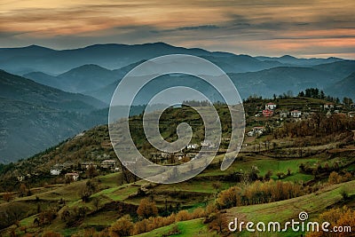 Bashevo village, Eastern Rhodopes, Bulgaria Stock Photo