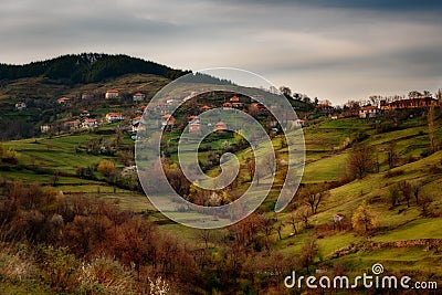 Bashevo village, Eastern Rhodopes, Bulgaria Stock Photo