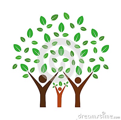 Family tree Vector Illustration