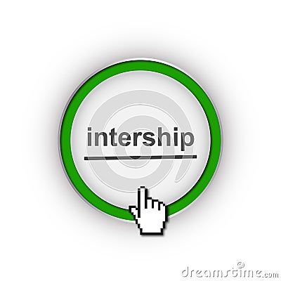 Internship icon Stock Photo