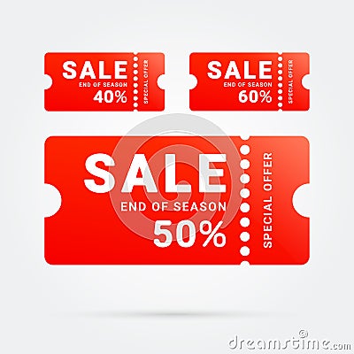 Special offer Sale label. Vector promo. Vector Illustration