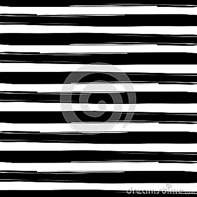 Vector Interlacing Black and White Watercolor Stripes Texture Background Stock Photo