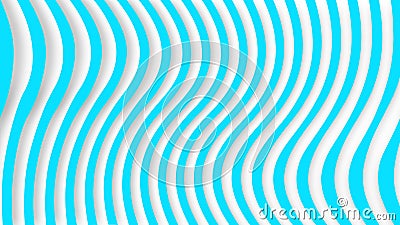 Vector Blue Twisted Stripes Texture in White Background Stock Photo