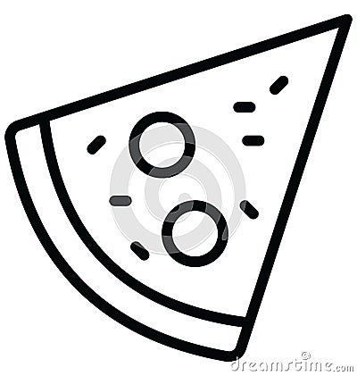 Basic RGB Fast food Isolated Vector icon which can easily modify or edit Vector Illustration