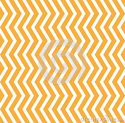 Vector Interlacing Vertical Yellow and White Zigzag Stripes Texture Background Stock Photo