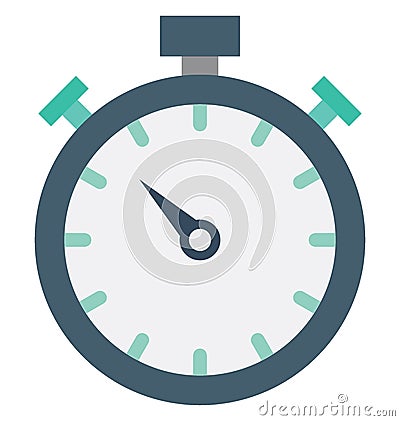 Chronometer Vector Icon Isolated Vector icon which can easily modify or edit Vector Illustration