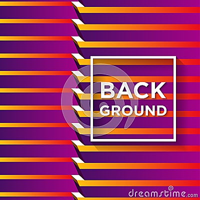 Striped background gradient colors Vector Illustration