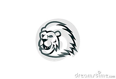 Vector Lion Logo Design Vector Illustration