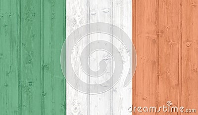 Grunge ireland flag Stock Photo