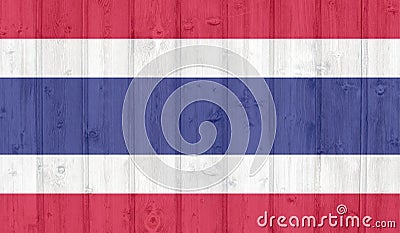 Thailand flag Stock Photo