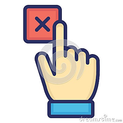 Ballot, choice Isolated Vector Icon that can be easily modified or edit Vector Illustration