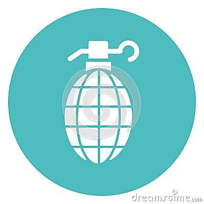 Antipersonnel bomb Isolated Vector Icon which can easily modify or edit Vector Illustration