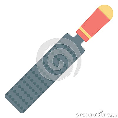 Carving instrument Color Vector Icon that can easily modify or edit Vector Illustration