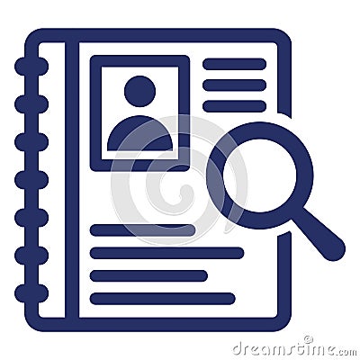 Employment Isolated Vector Icon which can easily modify or edit Stock Photo