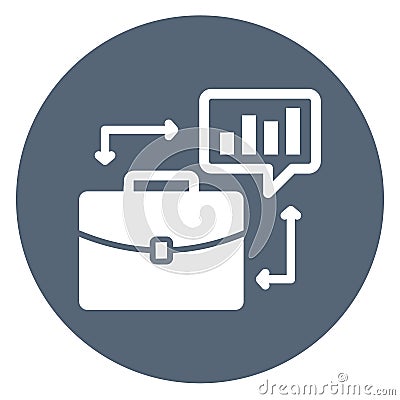 Business chatting Isolated Vector Icon which can easily modify or edit Stock Photo