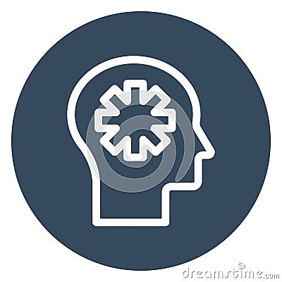 Brain activity, brain health, Line vector icon which can easily modify or edit Vector Illustration