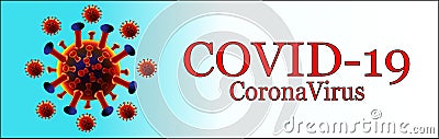 CORONA VIRUS COVID-19 Cartoon Illustration
