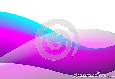 Purple pink vector Template Abstract background with curves lines For flyer brochure booklet and websites design Modern curve Cartoon Illustration