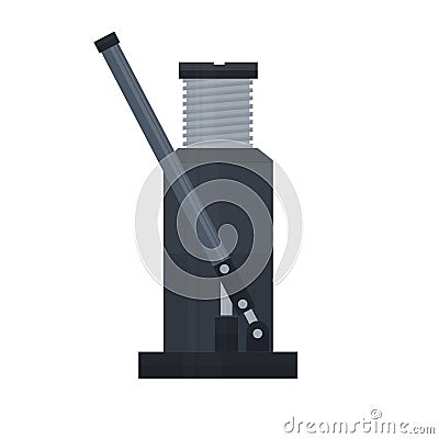 Hydraulic jack. Jack, vector illustration Stock Photo