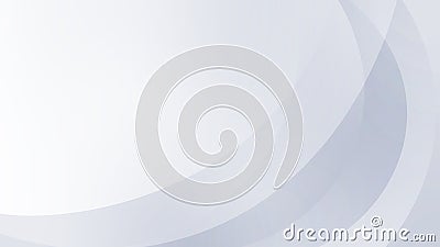 Abstract Grey and White Background with Curves Stock Photo