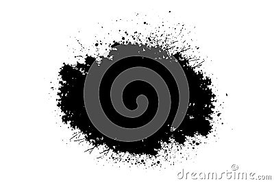 Distressed grunge black and white vector texture background for creation abstract. Vector Illustration