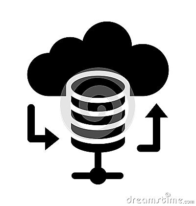 Basic RGB Backup Isolated Vector Icon which can easily modify or edit Vector Illustration