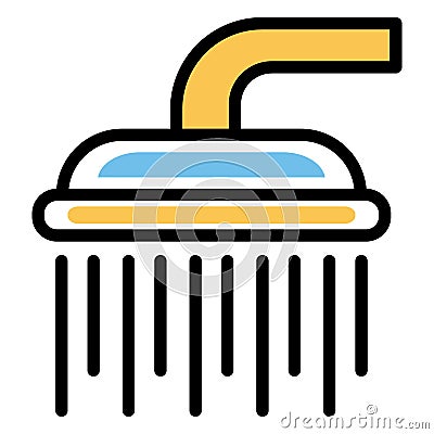 Basic RGB Bath, bathe Vector Icon which can easily modify or edit Stock Photo