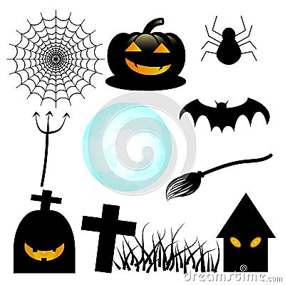 halloween icon Vector Illustration