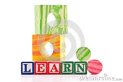 Basic Shapes Education Stock Photo