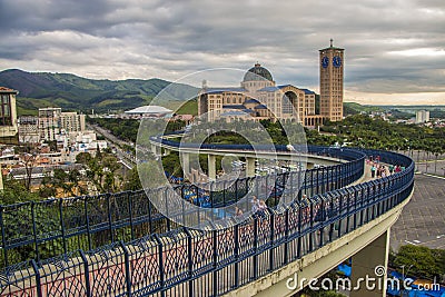 Basilica of Aparecida Editorial Stock Photo