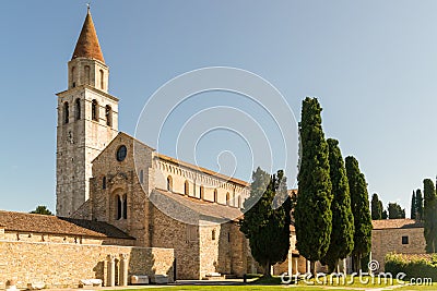 Basilica di Santa Maria Assunta in Aquileia Stock Photo