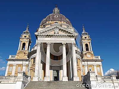 Basilica di Superga, Turin Stock Photo
