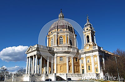 Basilica di Superga, Turin Stock Photo