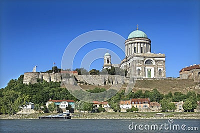 Basilica in Esztergom Stock Photo