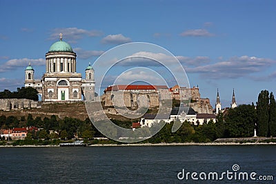 Basilica in Esztergom (Hungary) Stock Photo