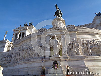 The basilica in italy at summer Editorial Stock Photo