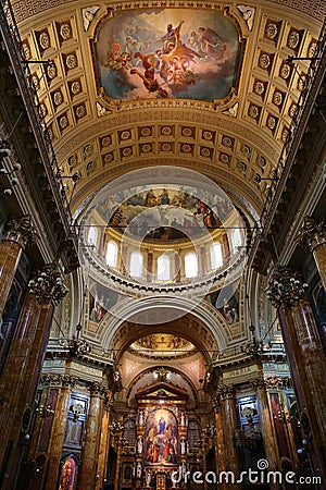 Basilica of Maria Ausiliatrice, Turin, Italy Editorial Stock Photo