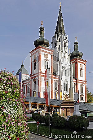 The basilica of Mariazell, Steiermark, Austria Stock Photo